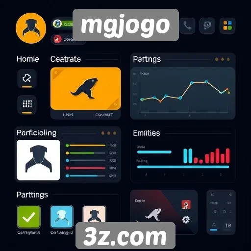 análise da interface do usuário no mgjogo